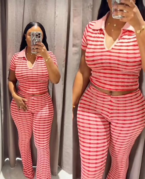 Ensemble Stripes Femmes