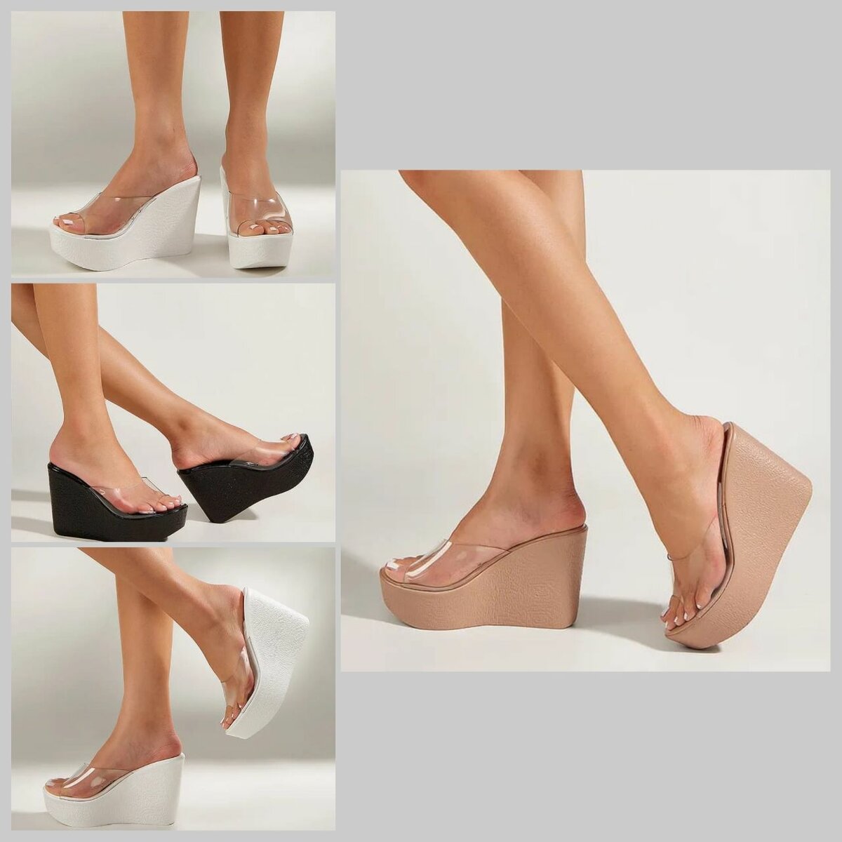 Magnifique paire transparente dame et jeunes filles