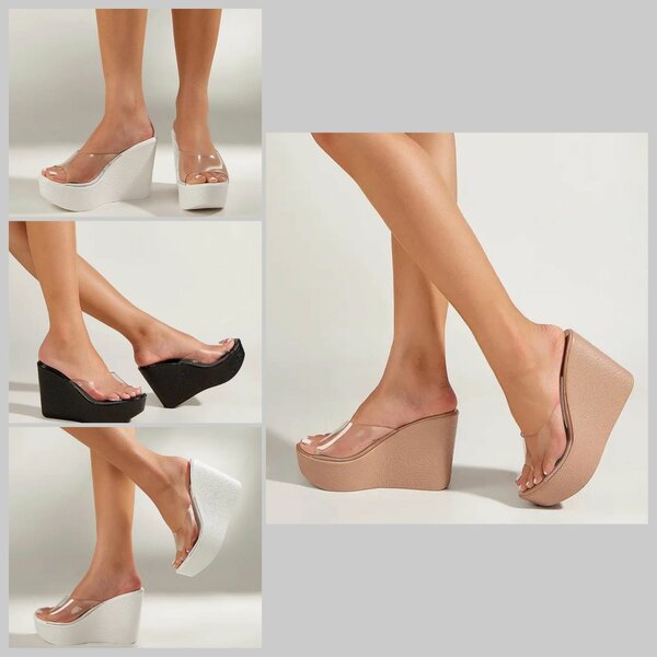 Magnifique paire transparente dame et jeunes filles