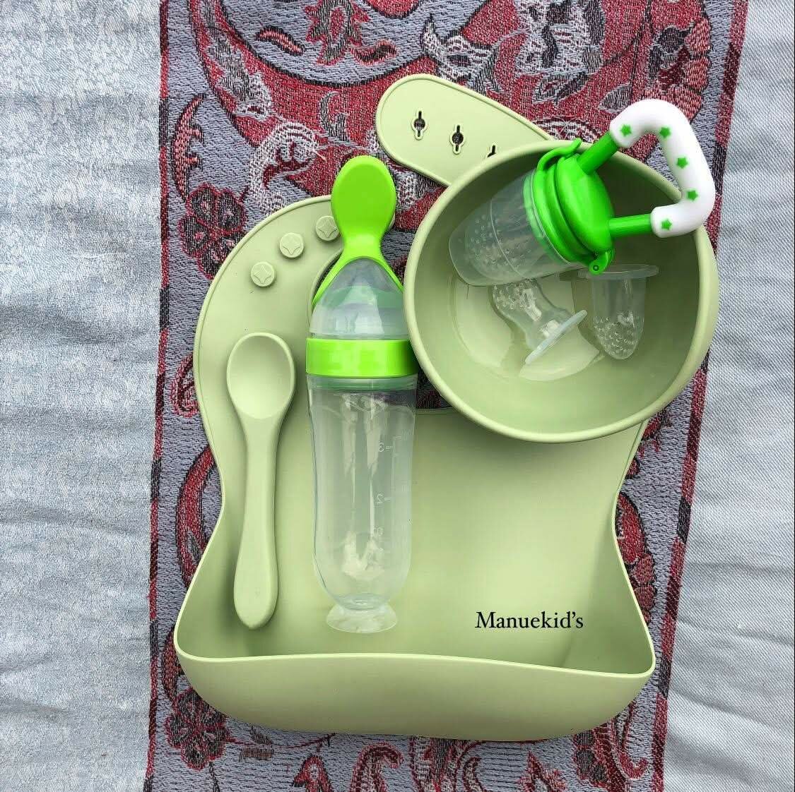 Ensemble Vaisselle Bébé Silicone