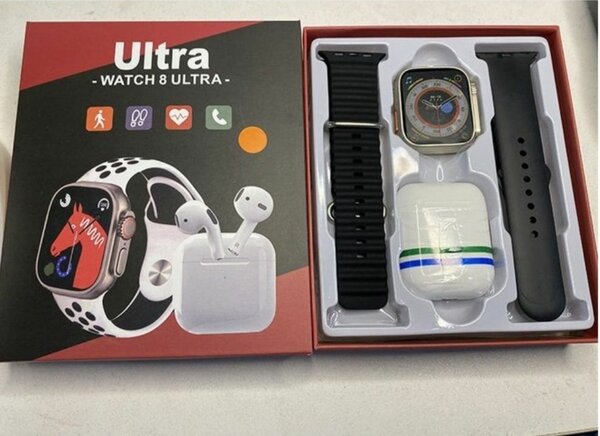 Smart Watch With Bluetooth Headset