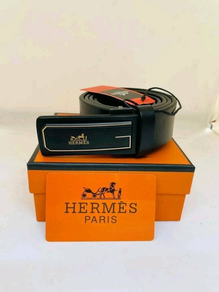 Ceinture élégante en cuir Hermès