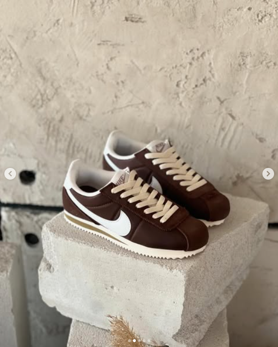 Кроссовки Nike Cortez коричневый