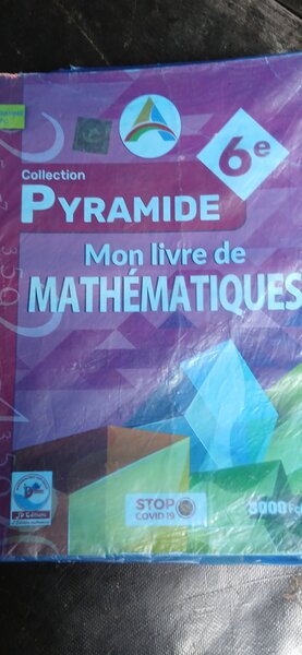 Livre Mathématiques Collection Pyramide