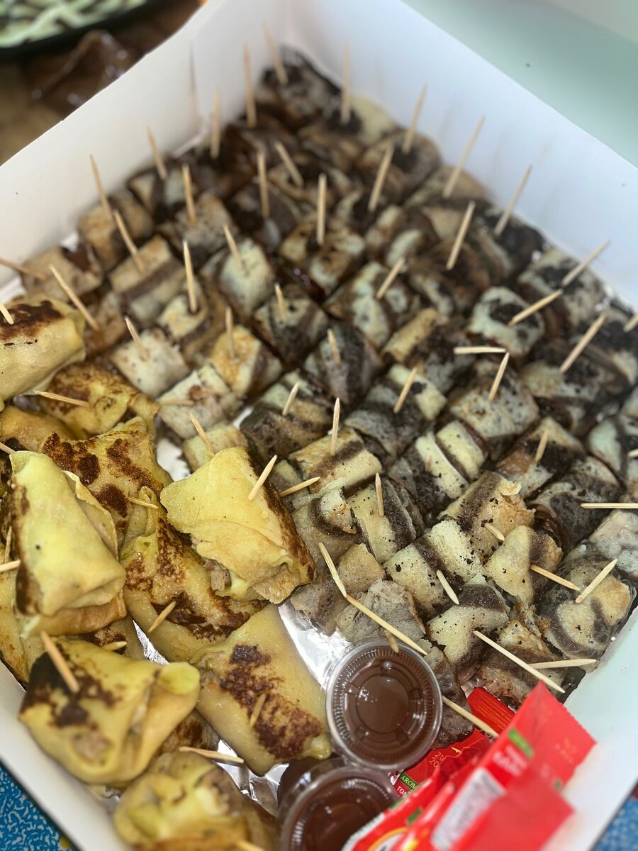 Assortiment de crêpes irrésistible