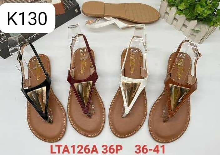 Cooked rubber sandals