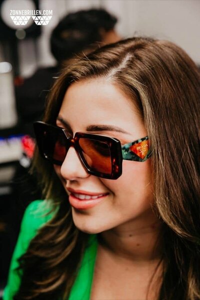 Lunettes de Soleil Carrées Élégantes