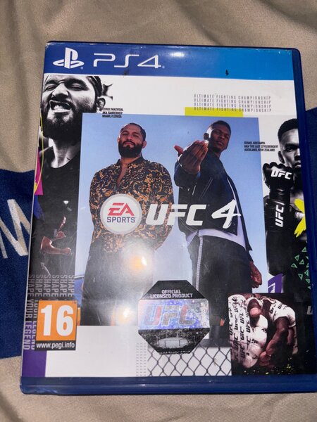 UFC 4 jeu ps4