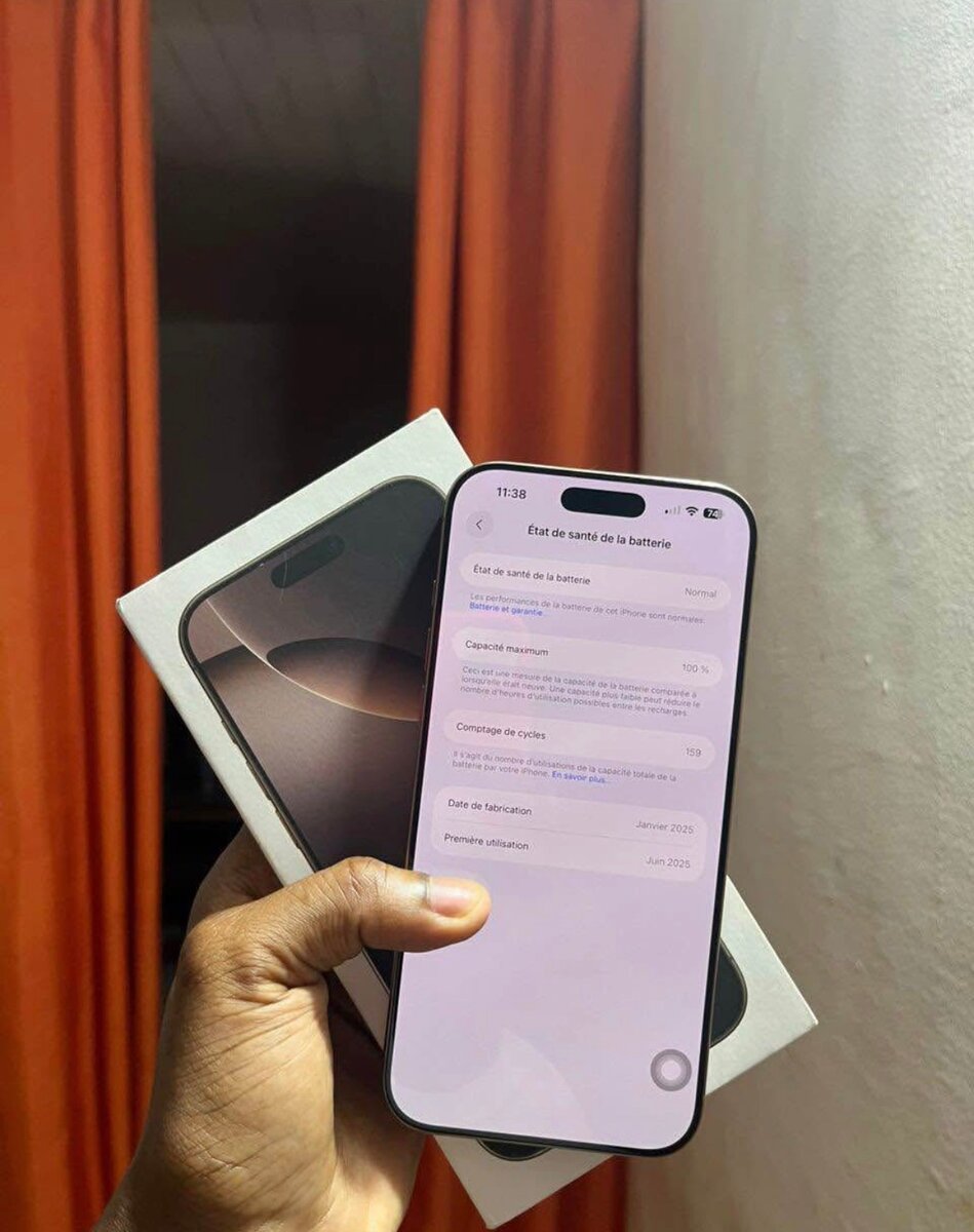 iPhone 16 Pro Max 256GO