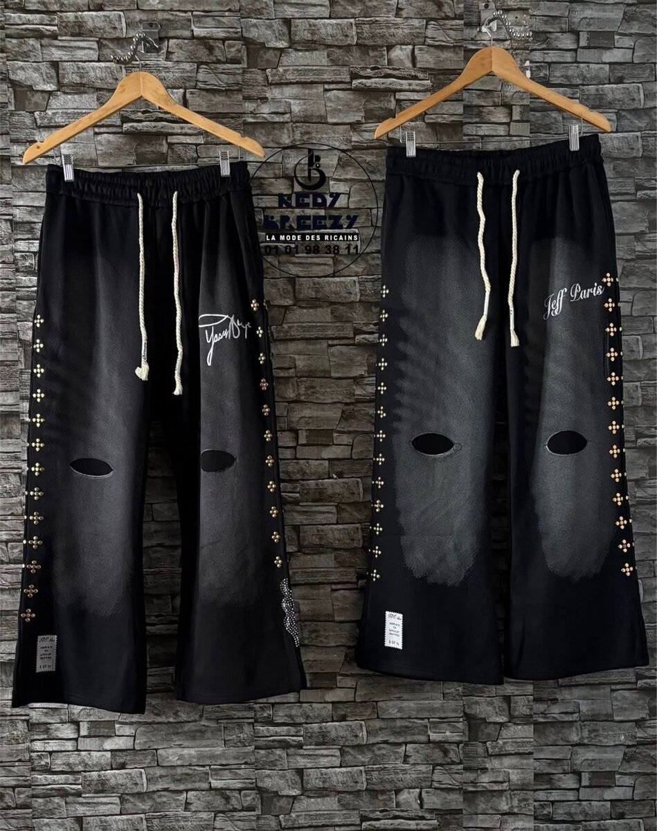 Pantalons larges stylés unisexes