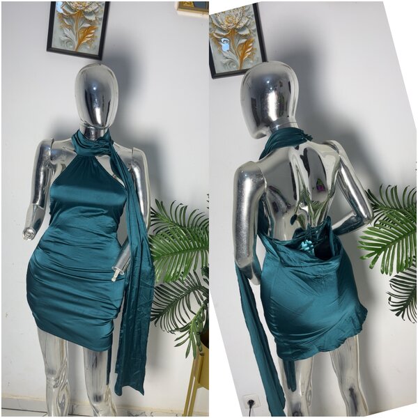 Robe élégante dos nu
