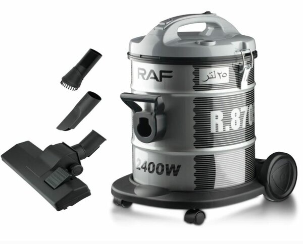 25L High Power Vacuum Cleaner Multifunctional 24000w - Black