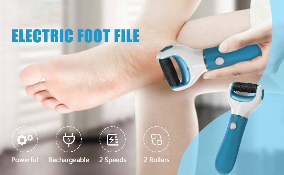 Râpe Pieds Électrique Rechargeable