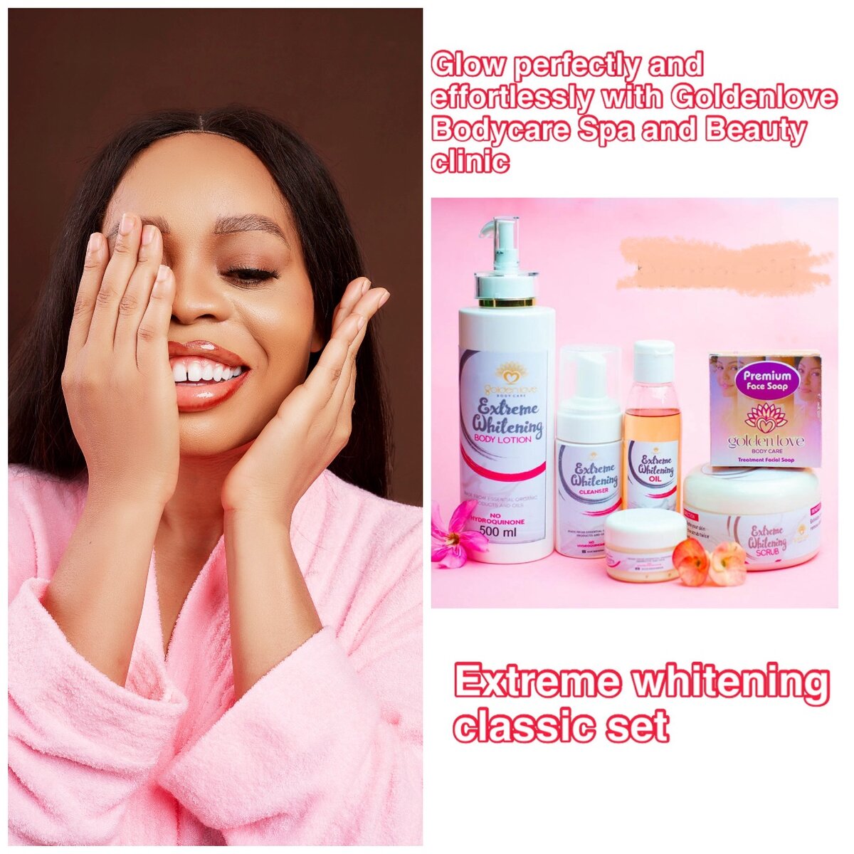 Extreme classic whitening set