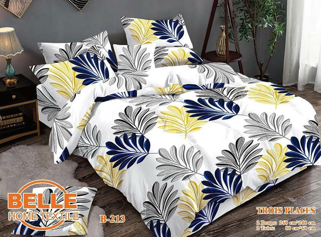 2 draps 2 taies d'oreillés