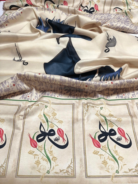3 PCs Women's unstitched Dhanak Suit