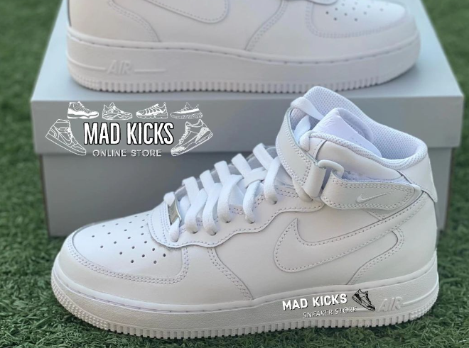 White Air Jordan sneakers