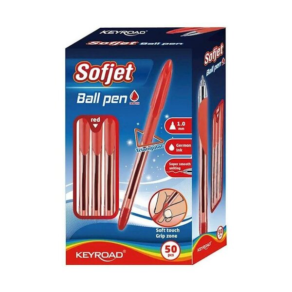 Stylo à bille rouge Sofjet