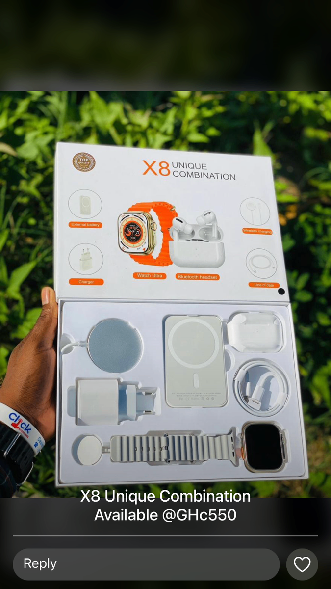 Smartwatch & type-c charger