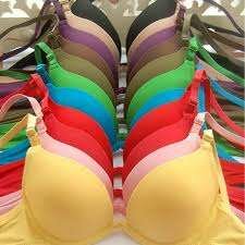 FOAM BODY BRA 34-38 SIZE DIFFERENT COLOR