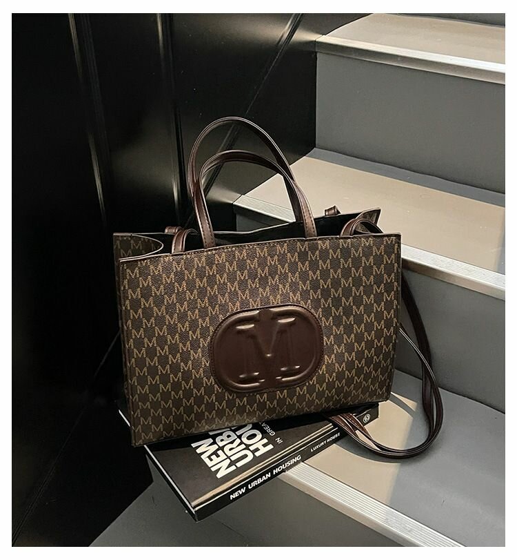 Sac cabas élégant en cuir