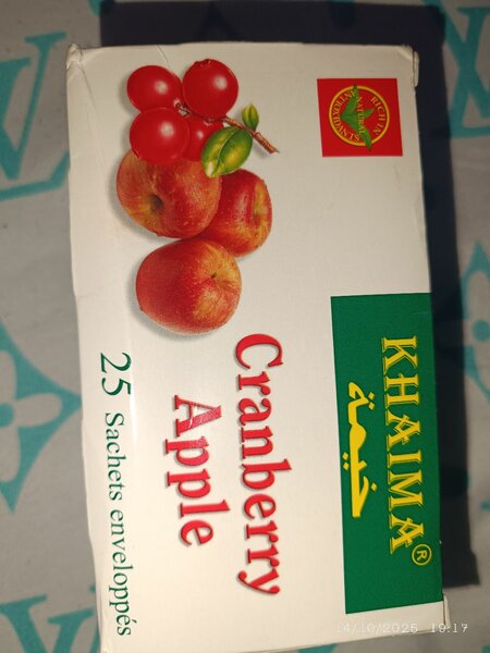 Infusion Cranberry Pomme Khaima