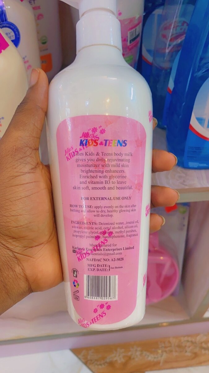 Lilies kids and Teens Baby Milk