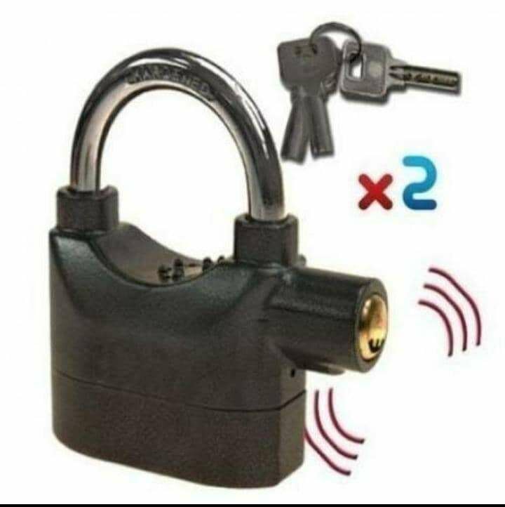 Cadenas antivol avec alarme 2