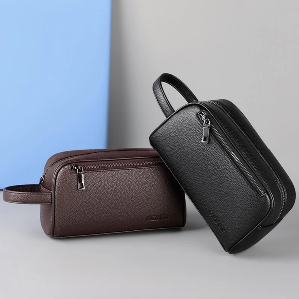 Pochette en cuir élégante