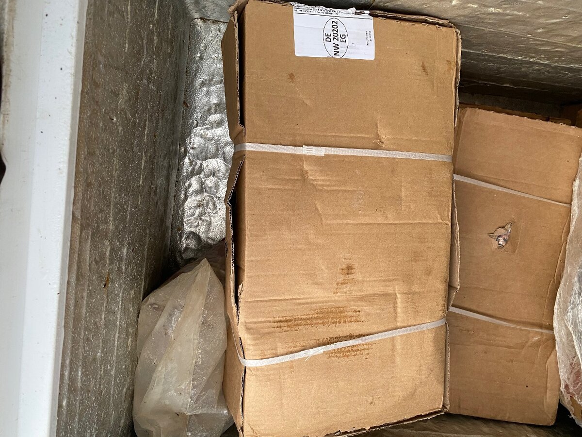 Viande de porcs importés