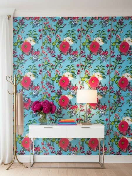 Papier Peint Floral Vivant