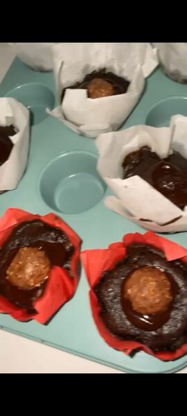 Muffins au chocolat Ferrero