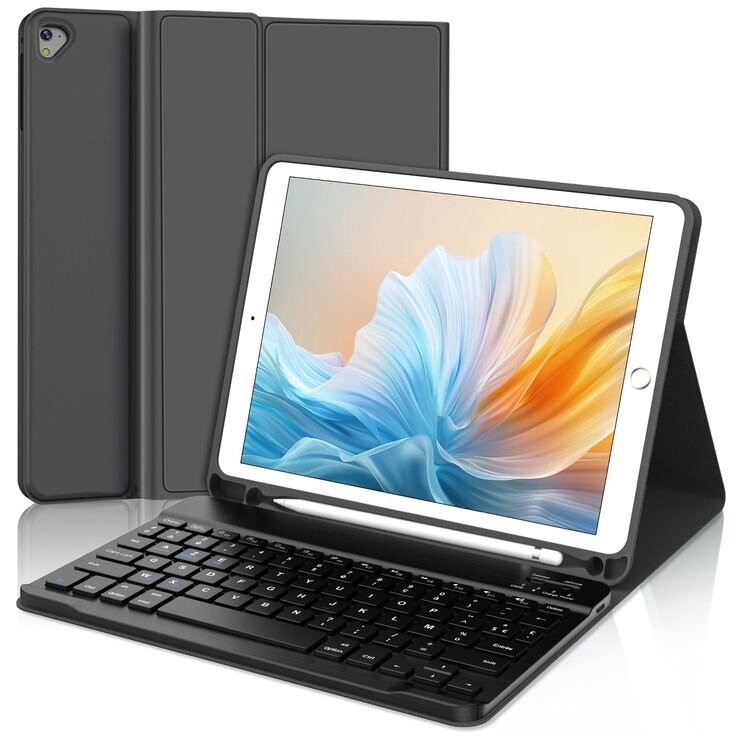Clavier iPad magnétique - Noir