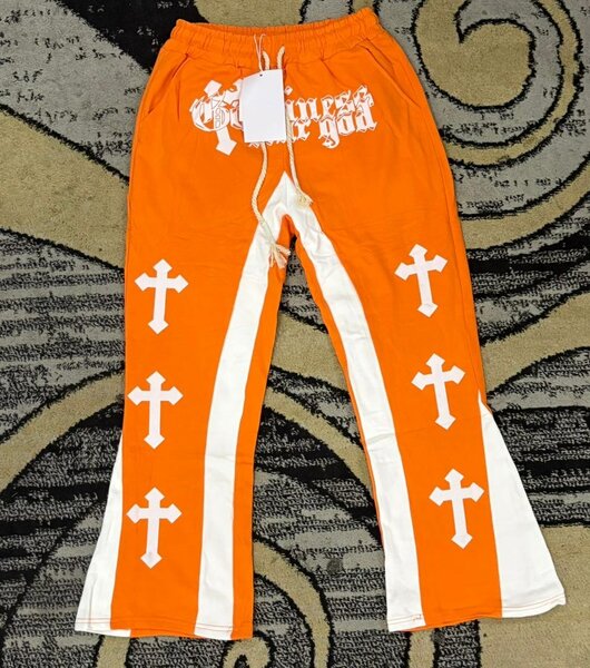 Pantalon Jogging Orange Croix