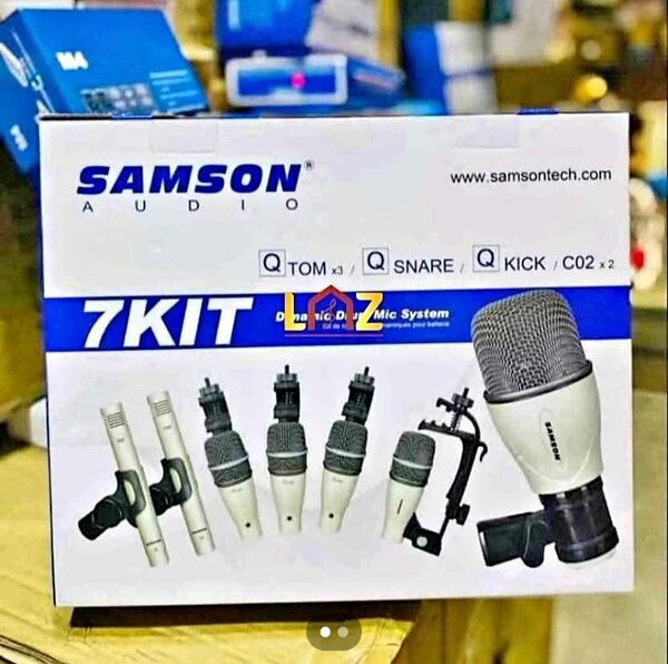 Samson 7KIT Microphones