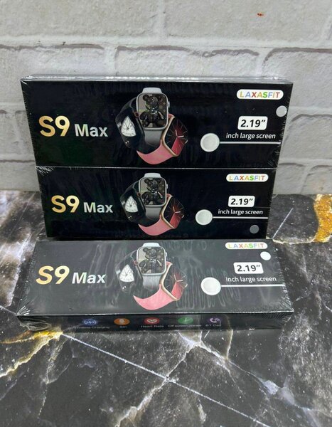 Watch S9 Max.   45mm.  Wireless charge