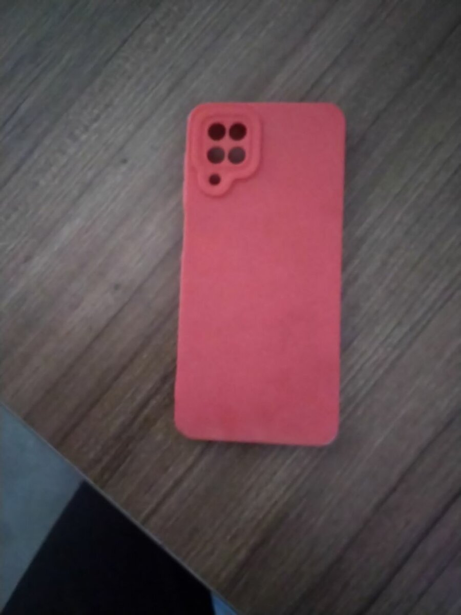 Coque silicone rouge smartphone