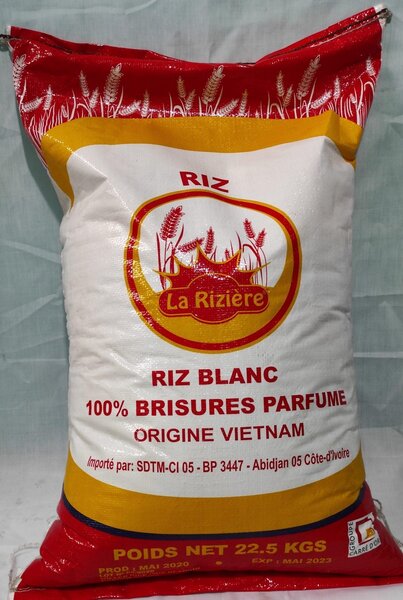 Riz Blanc Parfumé 22,5 kg