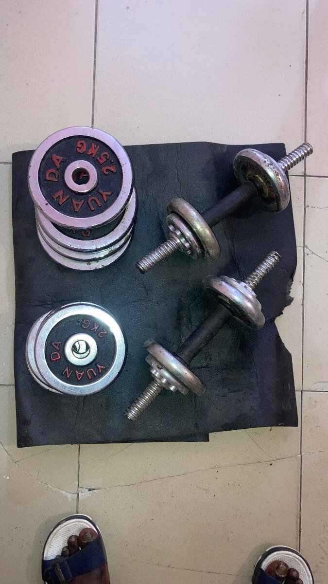 Haltères poids 1-15kg réglable