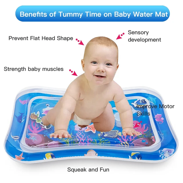 Tapis d'eau bébé sensoriel