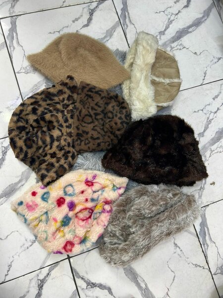 Chapeau en fourrure douillet