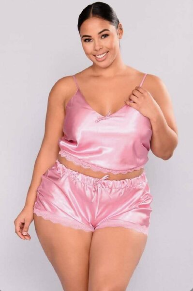 Ensemble de nuit en satin