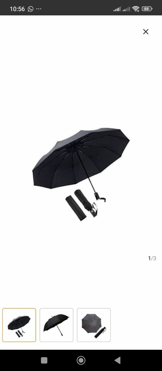 Parapluie pliable