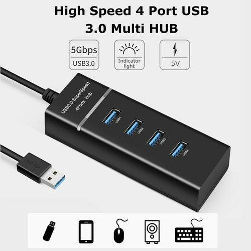 Hub USB 3.0 4 Ports Rapide