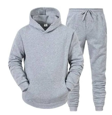Sweat &agrave; Capuche Ensemble Gris Clair