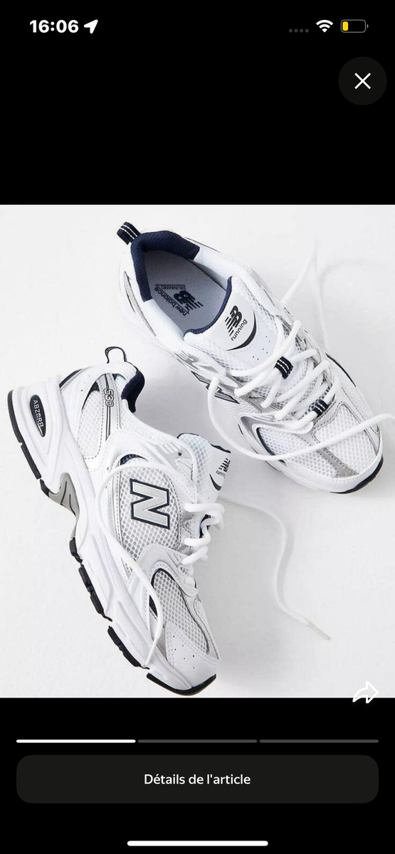 New Balance Sneakers Blanc