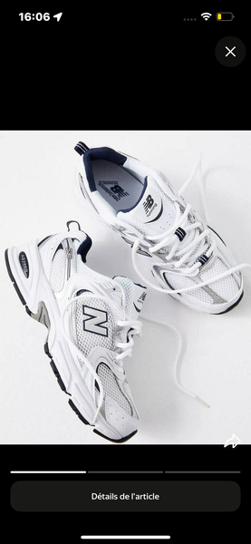 New Balance Sneakers Blanc