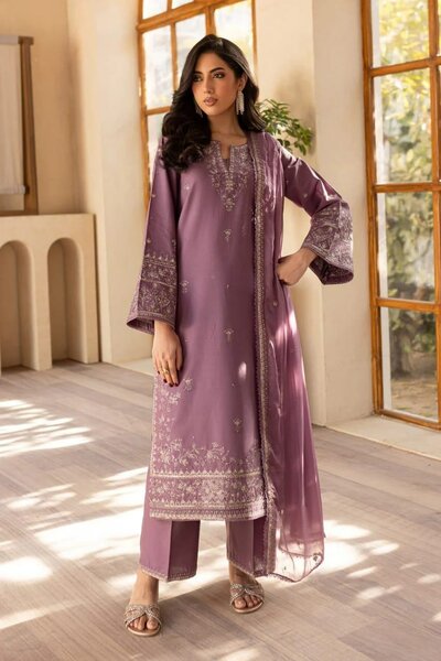 cotton shirt&duppata&trouser crinkle