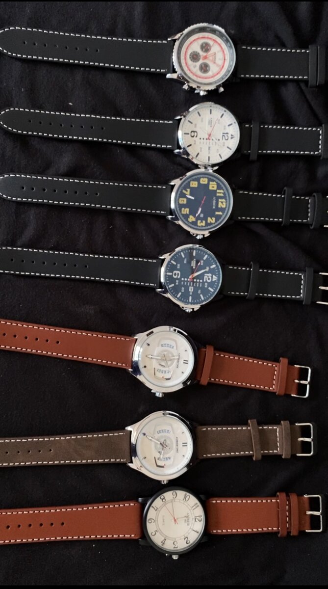 Amber Time Wrist Watch