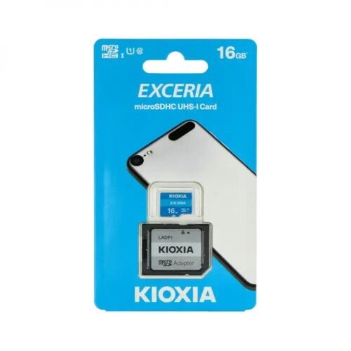 Carte mémoire microSD KIOXIA 16GB